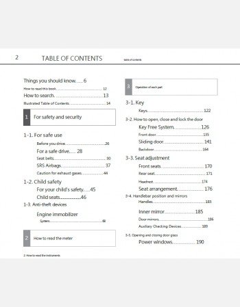 toyota roomy 2024-2025 owners manual in english